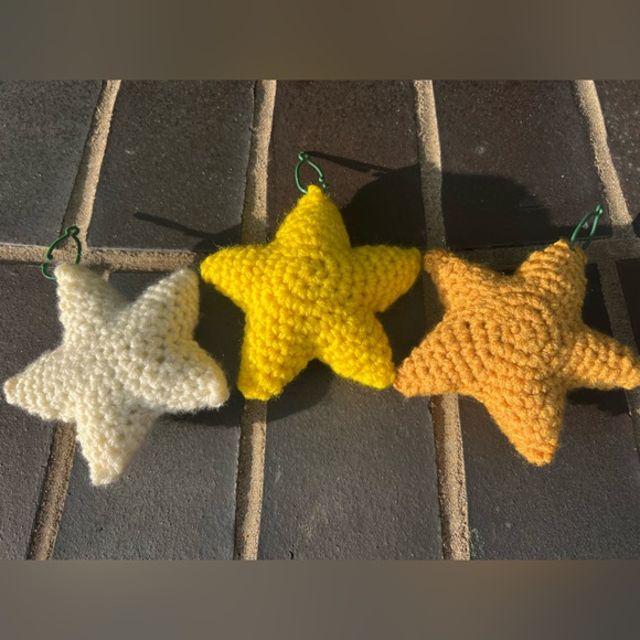 Hand Crafted Other - Hand Crocheted 5 Inch Christmas Star Ornament Made With Love!